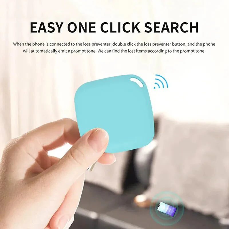 Smart Mini GPS Tracker Key Kids Bag Finder Dog Cat Pet Locator Bluetooth 5.0 Tracker Device Anti-lost Reminder for Ios Android
