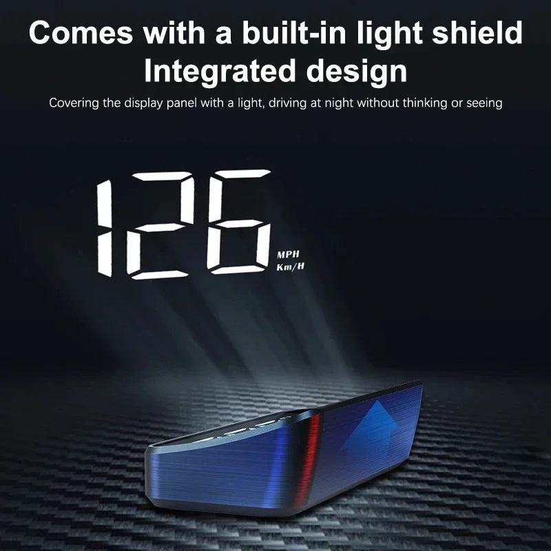 Xiaomi Car Speedometer HUD Head Up Display Digital Speed Meter Windshield Projector Vehicles Truck Auto Electronics Accessories