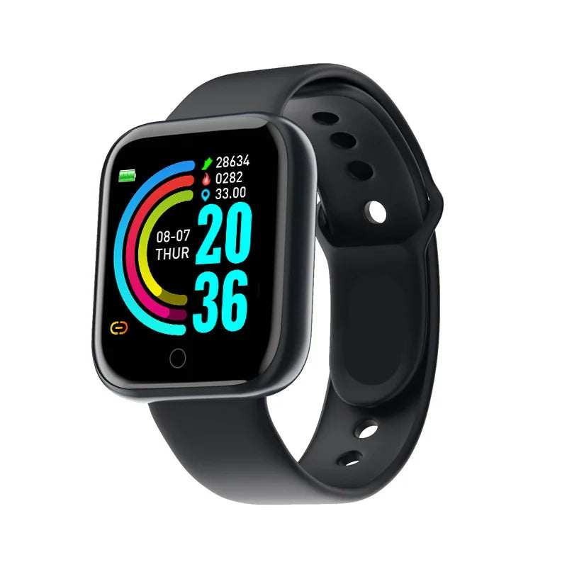 Y68 Smart Watch Men and Women Wristwatches Smartwatch Electronic Clock Fitness Monitor Birthday Gift For Xiaomi Huawei Bracelet