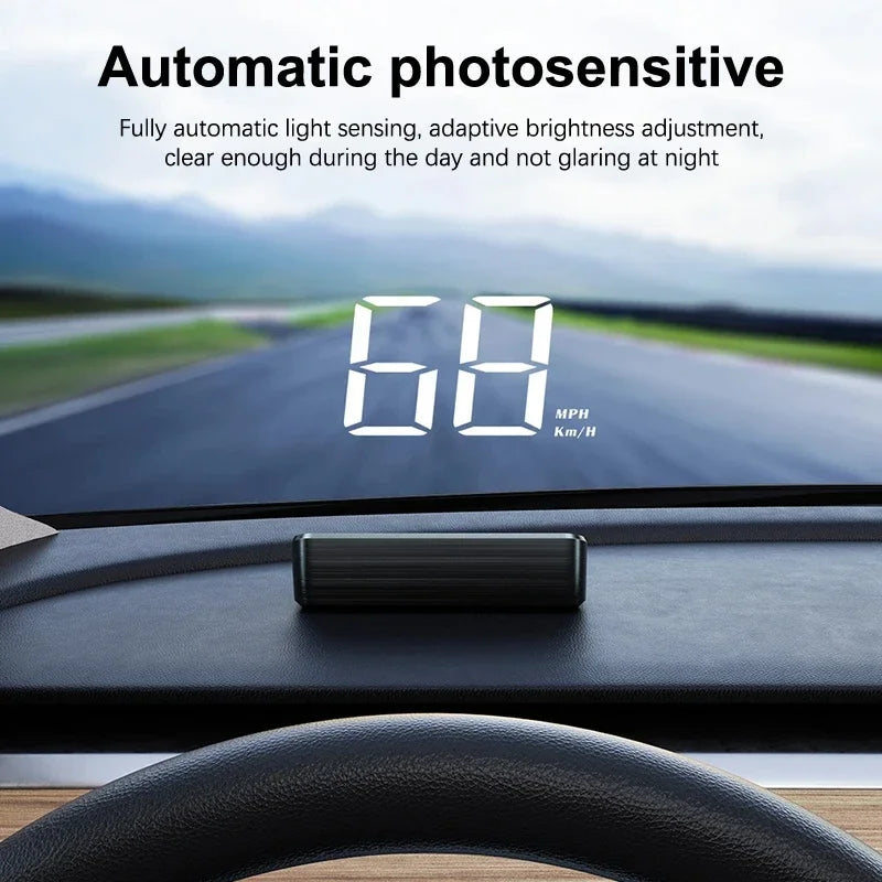 Xiaomi Car Speedometer HUD Head Up Display Digital Speed Meter Windshield Projector Vehicles Truck Auto Electronics Accessories