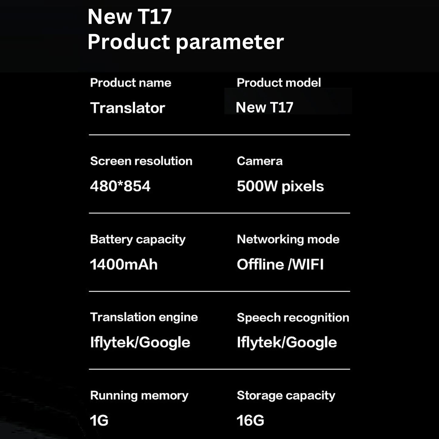 Portable Language Translator Device 138 Languages Voice Translating Offline Translation Simultaneous Interpretation Text / Photo