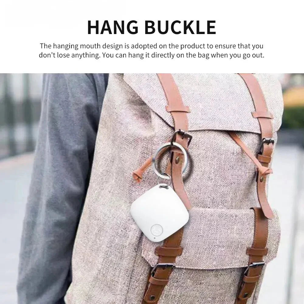 Smart Mini GPS Tracker Key Kids Bag Finder Dog Cat Pet Locator Bluetooth 5.0 Tracker Device Anti-lost Reminder for Ios Android