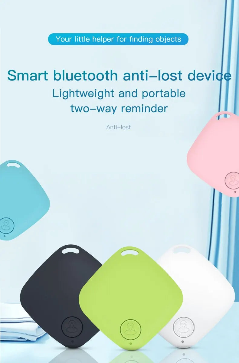 Smart Mini GPS Tracker Key Kids Bag Finder Dog Cat Pet Locator Bluetooth 5.0 Tracker Device Anti-lost Reminder for Ios Android