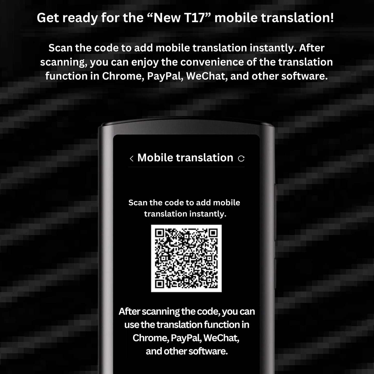 Portable Language Translator Device 138 Languages Voice Translating Offline Translation Simultaneous Interpretation Text / Photo